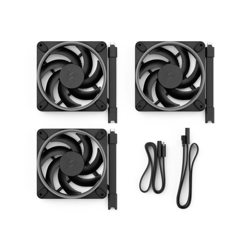 PC Fan - FRACTAL DESIGN - Momentum 12 RGB - 3 packs - FDB - ARGB Gen 2