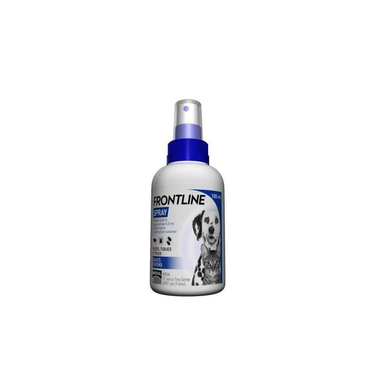 Antiparasitic spray frontline - 100 ml - for dogs and cats