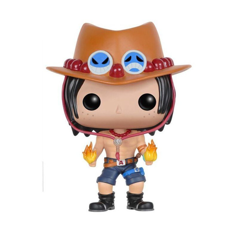 Figurine - Funko - Portgas D. Ace - 10 cm - One Piece - Pop! Collectio