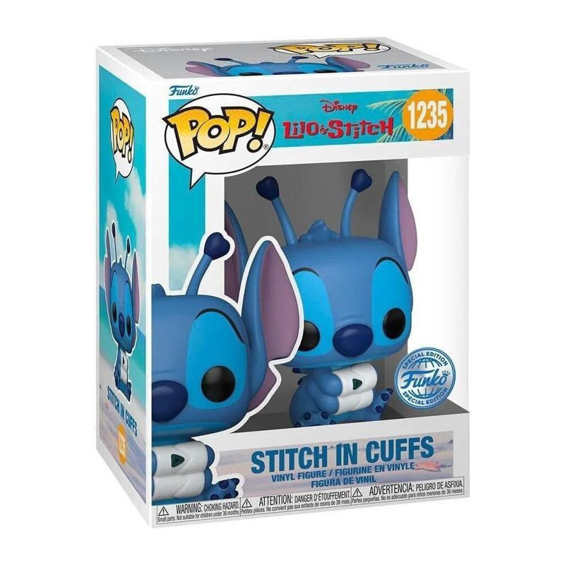 POP Figure - FUNKO - Lilo & Stitch - Stitch with handcuffs - 9 cm - Fo
