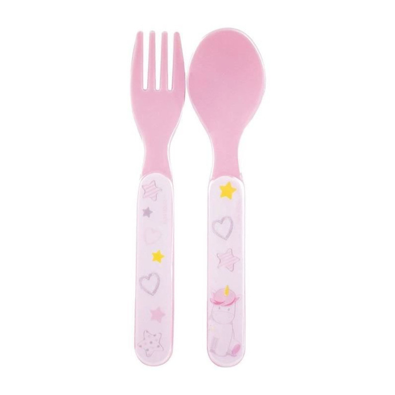 Unicorn Tableware Set for Children - FUN HOUSE - 006319 - 2 Plates, 2
