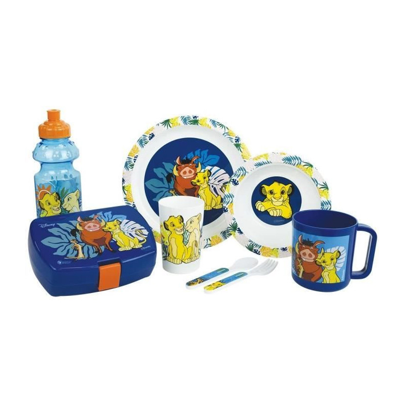 Disney The Lion King Tableware Set - FUN HOUSE - 006360 - Glass, Soup