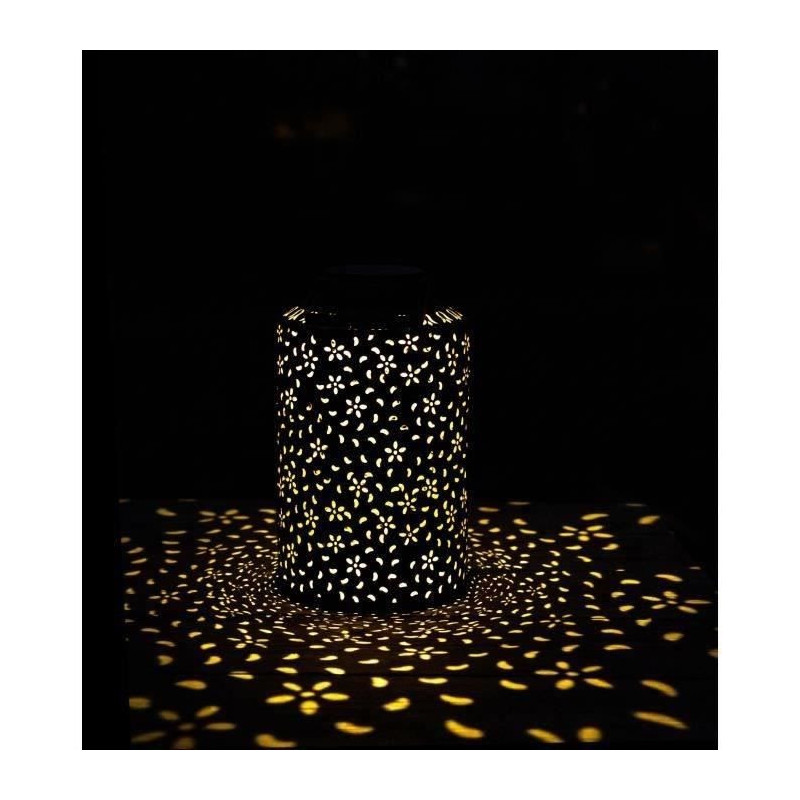Solar lantern - GARDEN ID Dubai - 25 x 41 cm - Autonomy 6-8h - Switch