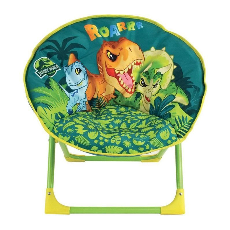 FUN HOUSE JURASSIC WORLD Seat moon dinosaurs - Foldable - H.47 x W.54