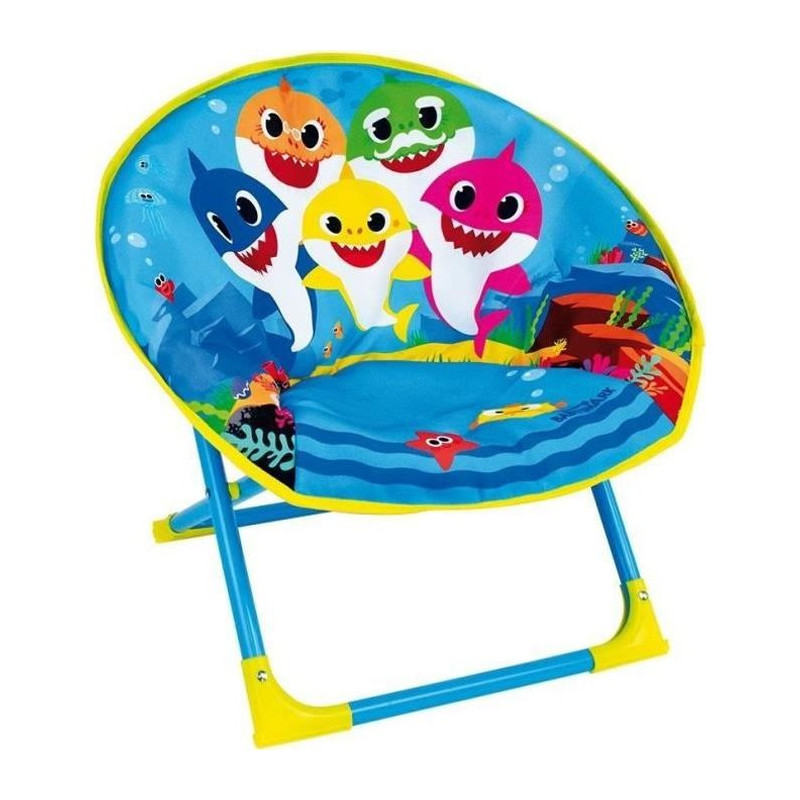 BABY SHARK 47 x54 x 42 cm folding moon seat for children