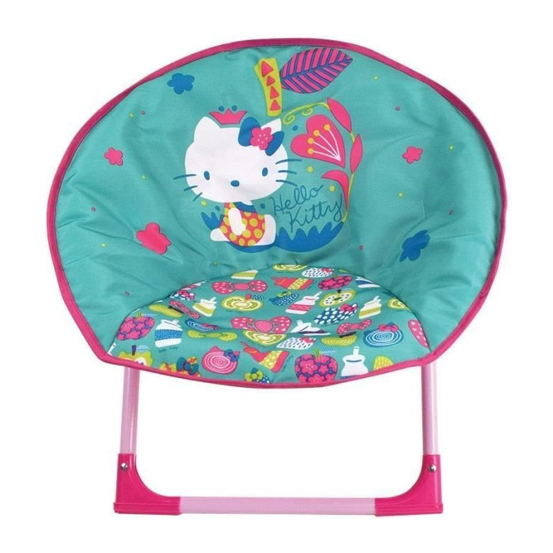 HELLO KITTY Folding moon seat 47 x54 x 42 cm for children