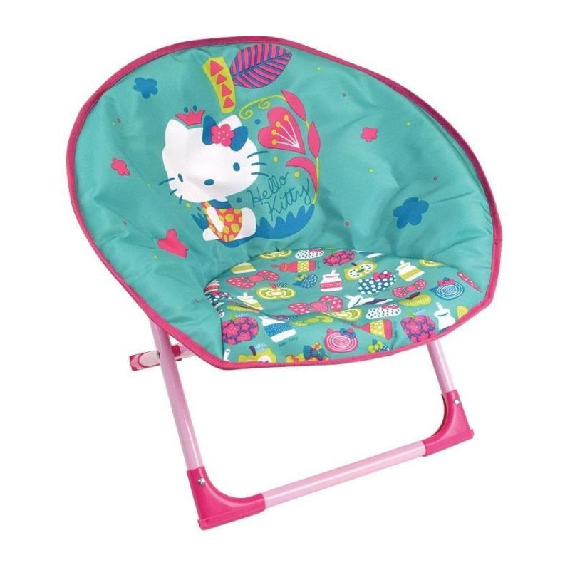 HELLO KITTY Folding moon seat 47 x54 x 42 cm for children