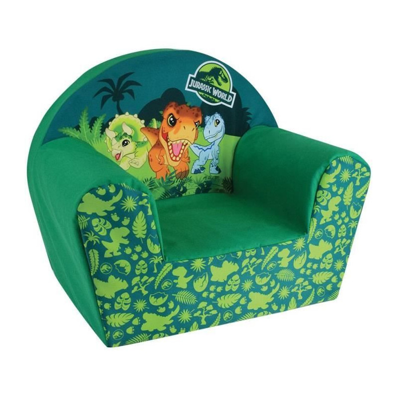 FUN HOUSE Jurassic World Dinosaur club chair - W.52 x D.33 x H.42 cm -