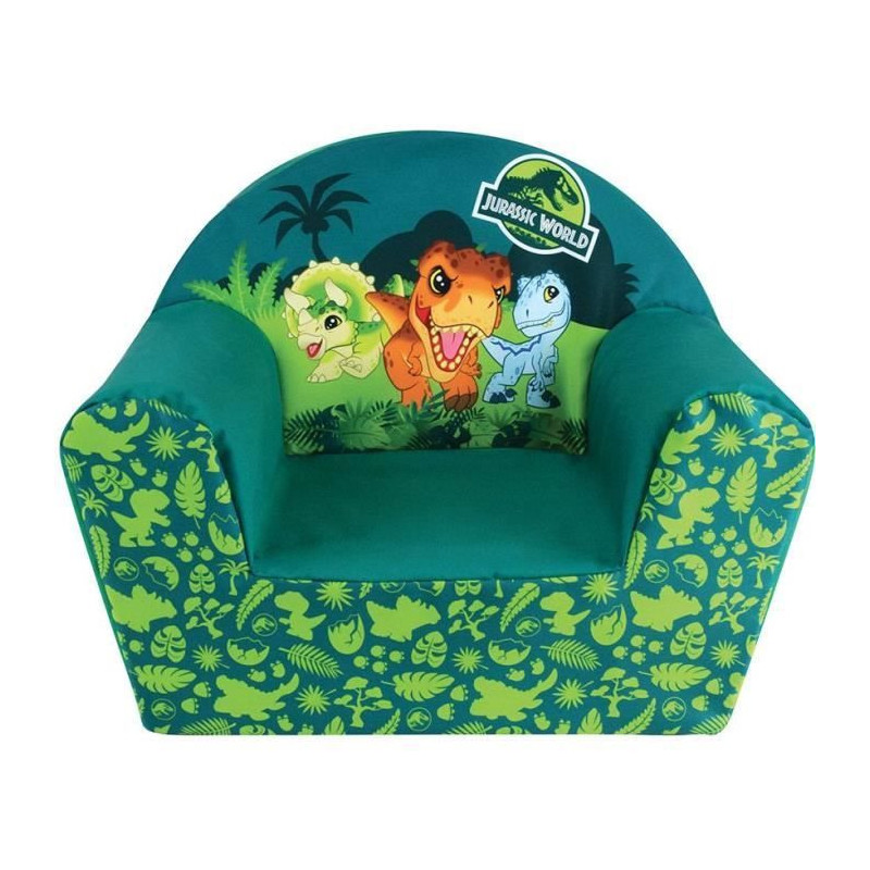 FUN HOUSE Jurassic World Dinosaur club chair - W.52 x D.33 x H.42 cm -