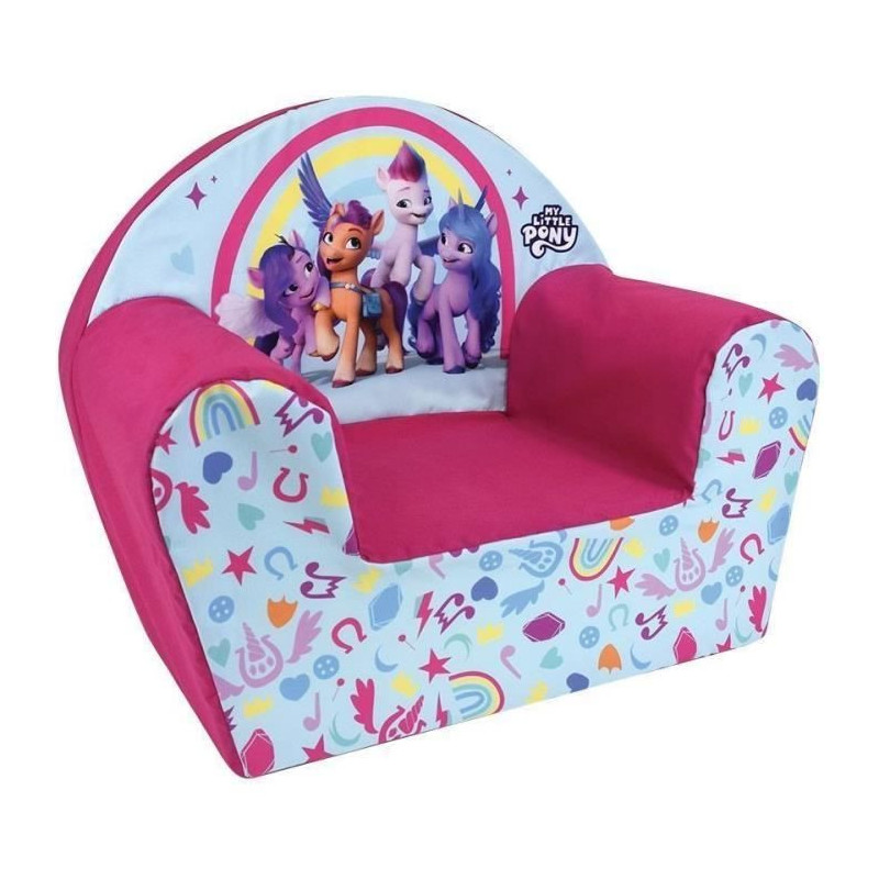 Zipp Sunny Pipp Izz MY LITTLE PONY club chair - Fun House - L.52 x D.3