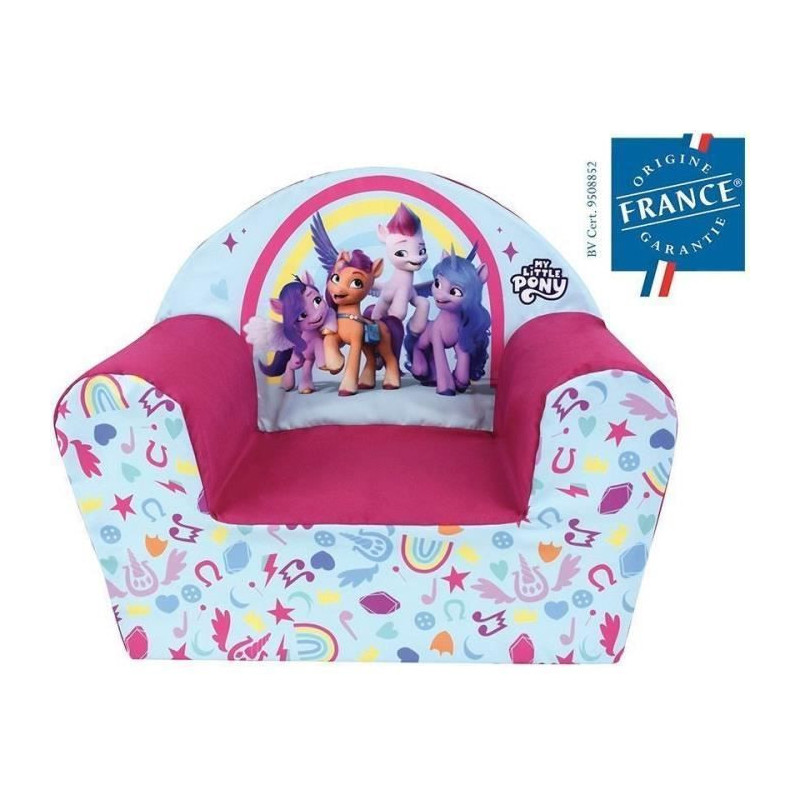 Zipp Sunny Pipp Izz MY LITTLE PONY club chair - Fun House - L.52 x D.3