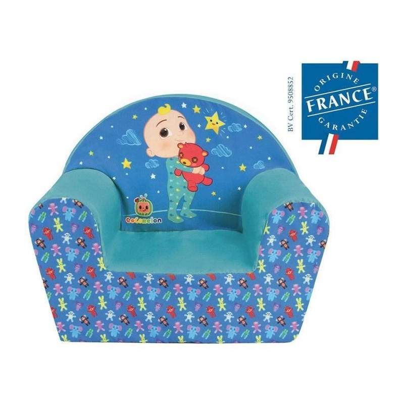 FUN HOUSE COCOMELON Club Chair Origin France Guarantee H.42 x L.52 x D