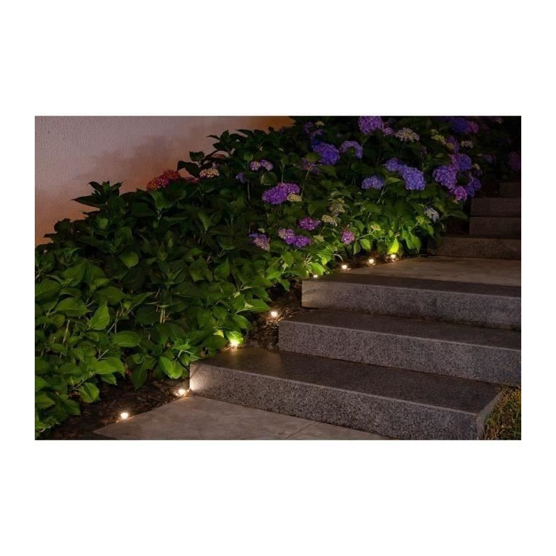 SOLAR GUIRLAND SLIVING TAKES 10 White LED stakes