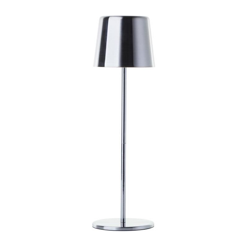 Outdoor table lamp - BRILLIANT - XAANA - Rechargeable - Chrome - LED -