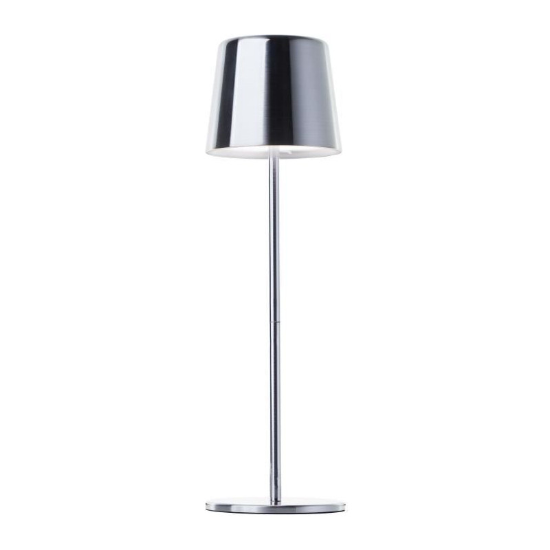 Outdoor table lamp - BRILLIANT - XAANA - Rechargeable - Chrome - LED -