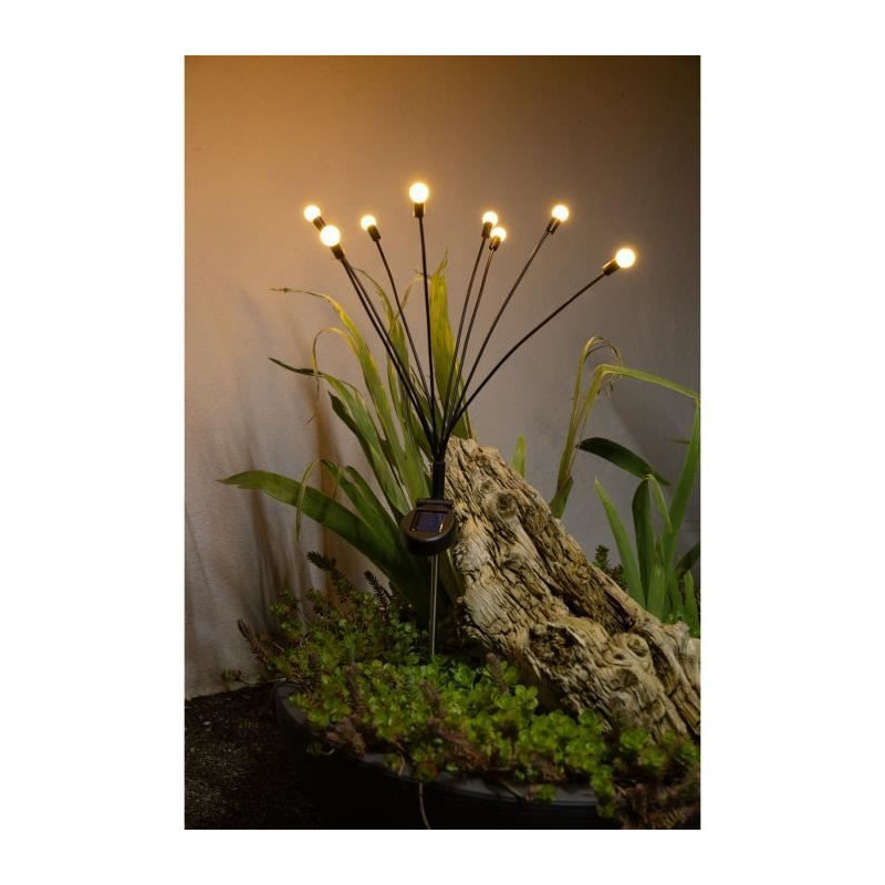 GALIX G4435 solar light decoration - Bouquet shape - 8 LED - H69cm