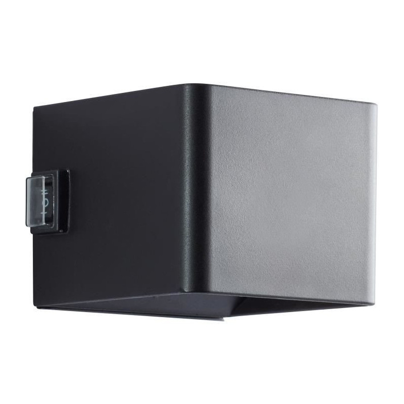 Magnetic outdoor wall light - ISEO - BRILLIANT - Rechargeable - Black
