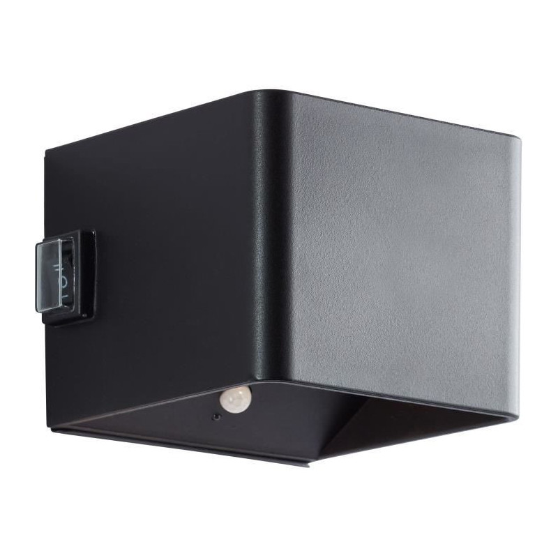 Magnetic outdoor wall light - ISEO - BRILLIANT - Rechargeable - Black