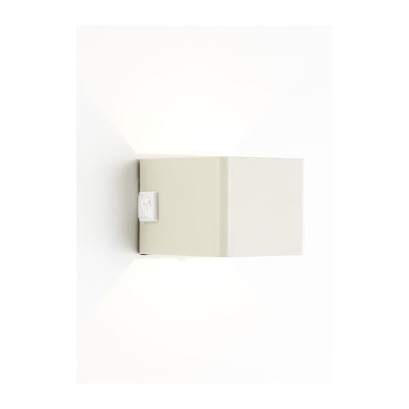 Magnetic outdoor wall light - ISEO - BRILLIANT - Rechargeable - Cream