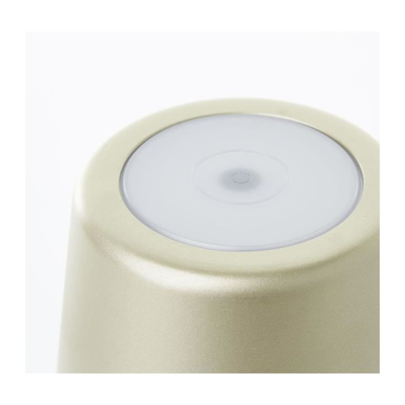 Outdoor table lamp - BRILLIANT - KAAMI - Rechargeable - Matte gold - L