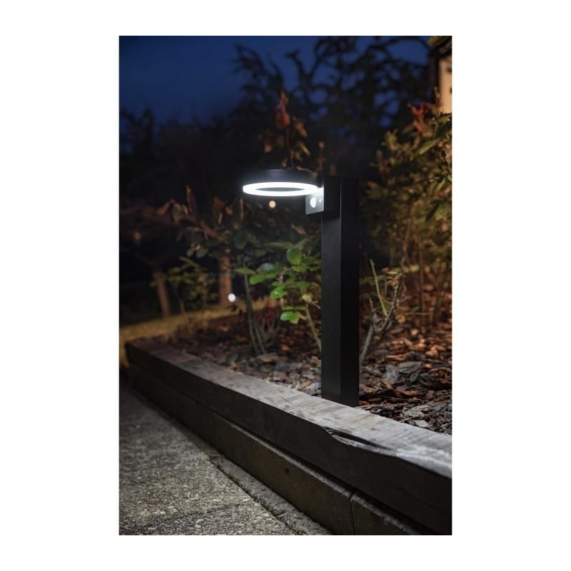 Solar bollard - GALIX - G4590B - Very bright - Stainless steel (Wall l