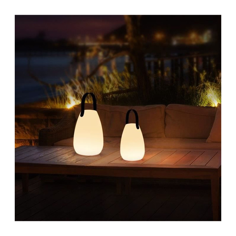 Hybrid lamp - GAO - Solar/USB - RGB LED, 500mAh battery, IP44