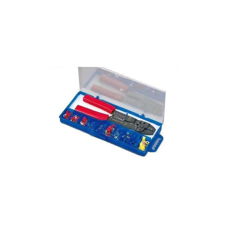 Pliers - GAO - Crimping/stripping - Supplied with 50 terminals, easy t