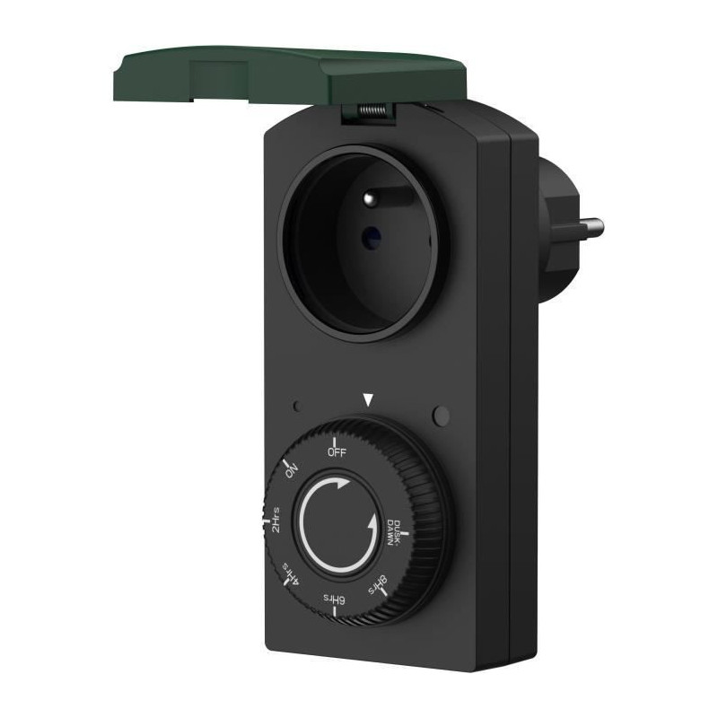 IP44 outdoor programmer with twilight detector - GAO - 1000 W - White