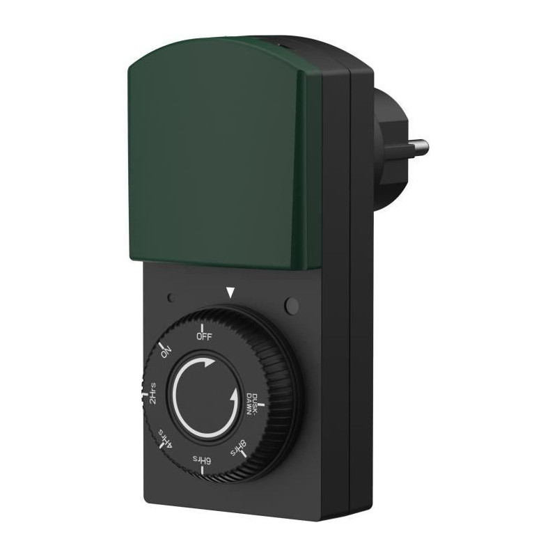 IP44 outdoor programmer with twilight detector - GAO - 1000 W - White