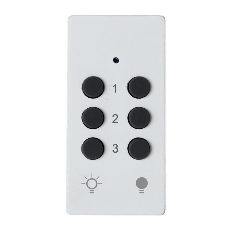 Kit 3 remote-controlled sockets + Remote control - GAO - 230 V - White
