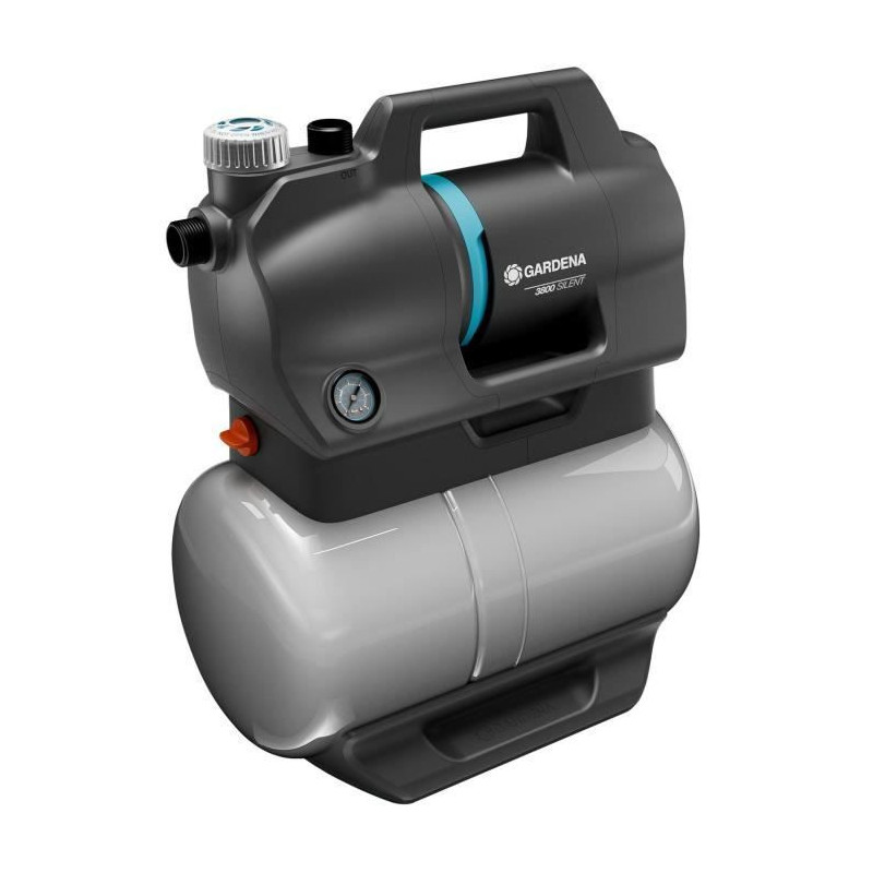 Pressure booster unit - GARDENA - 3800 Silent - Power 600 W - Max flow