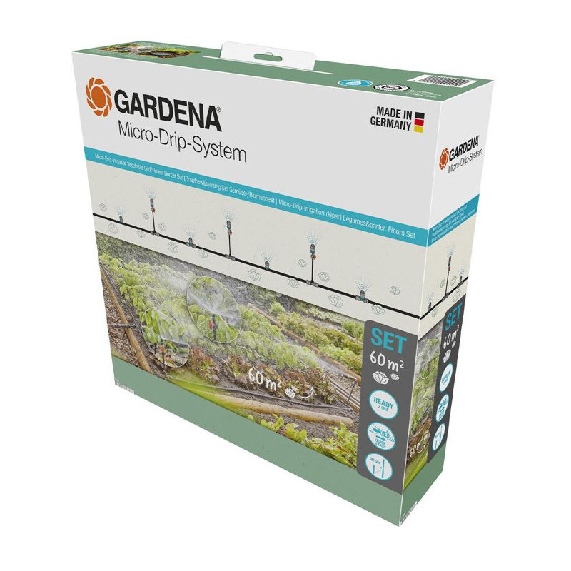 GARDENA Vegetable Garden Starter Kit - up to 60m² - 13450-20