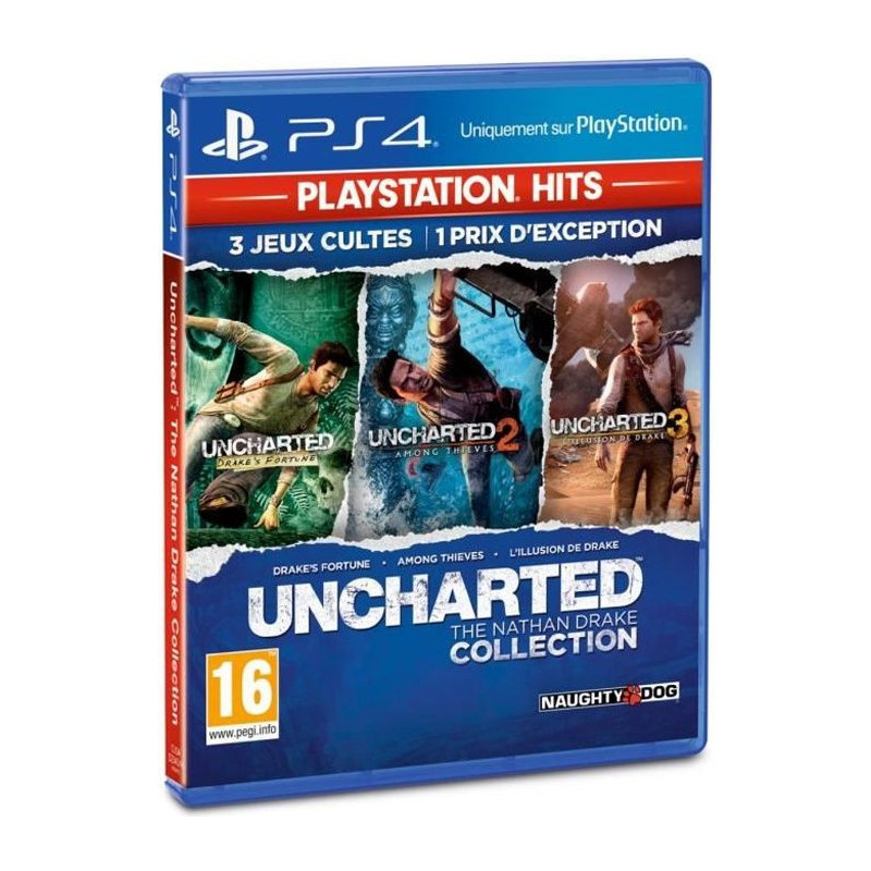 Uncharted : The Nathan Drake Collection PlayStation Hits Jeu PS4