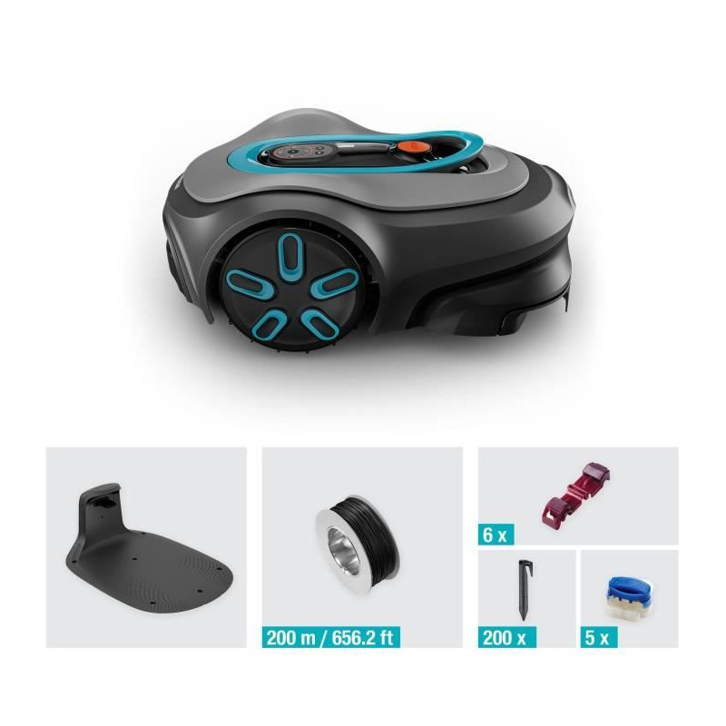 Robot lawnmower - GARDENA - Smart SILENO max 1200 - Area 1200 m² - Du