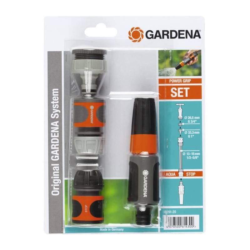 GARDENA - 15mm Basic Tap Kit