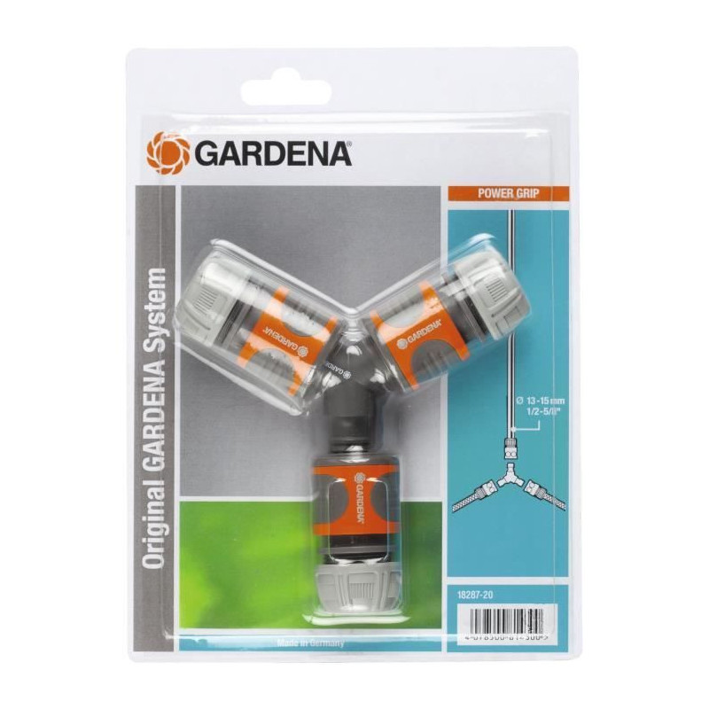 Gardena required derivation - Triple connection - Original compatibili