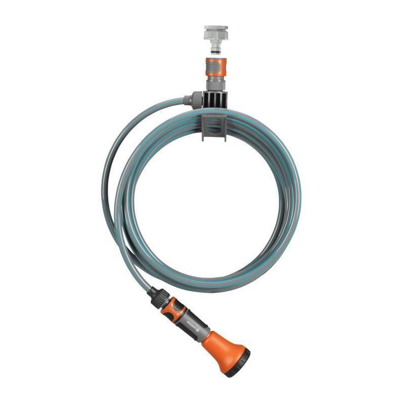Spiral hose with integrated support - for balconies and terraces - 7.5