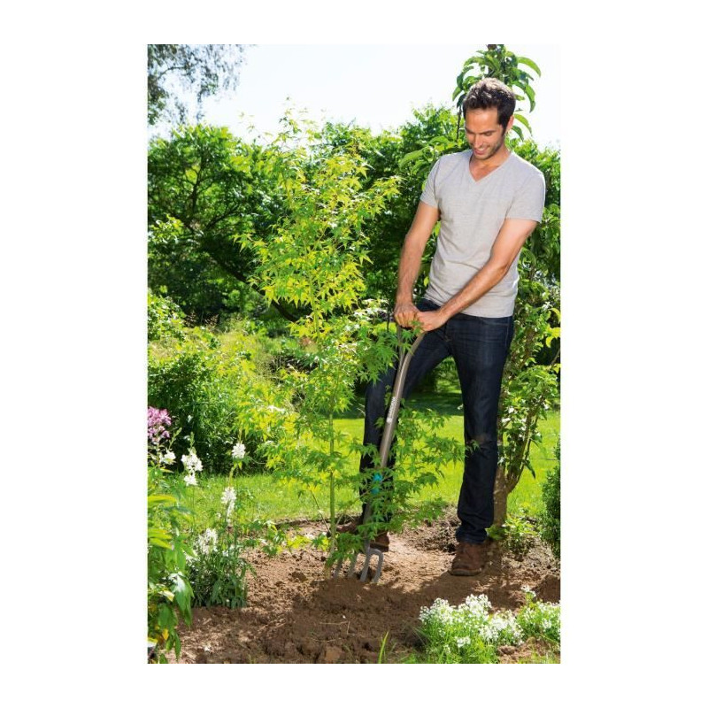 GARDENA NATURAL BECHER FORCE-WOOD HANDS 100% FSC-ERGO HAPE EN D-Dresse