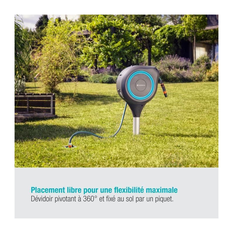 GARDENA - Automatic Hose Reel RollUp M 20 m
