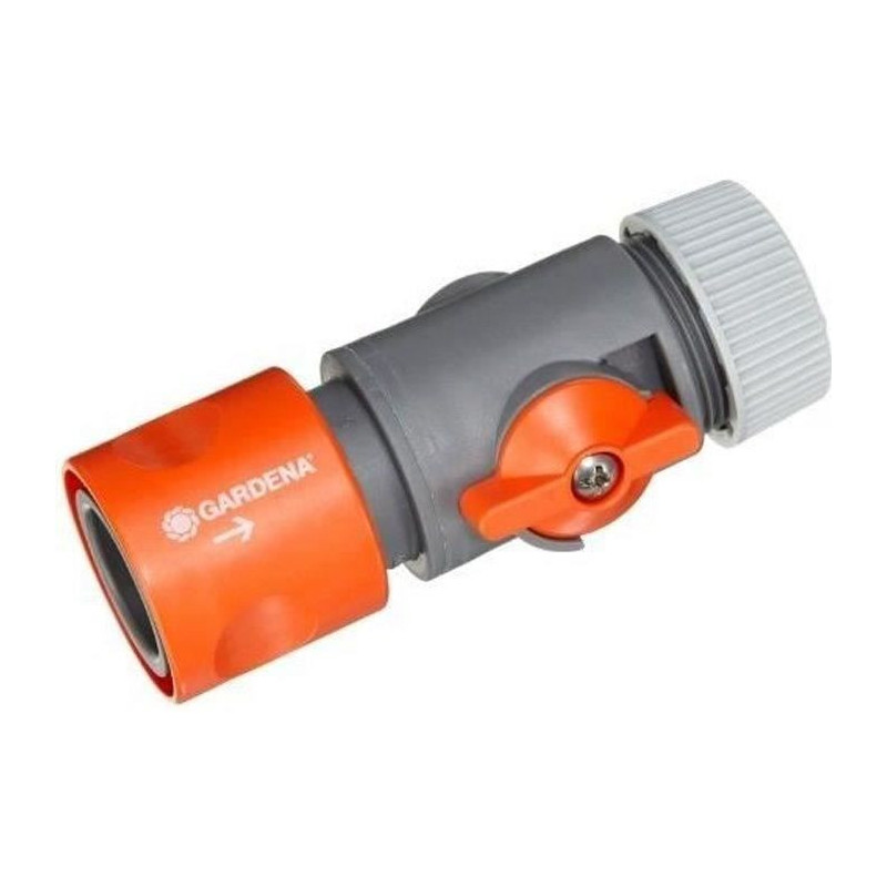 Gardena Regulator connection-Compatible pipes Ø13mm & Ø15mm-Flow & p