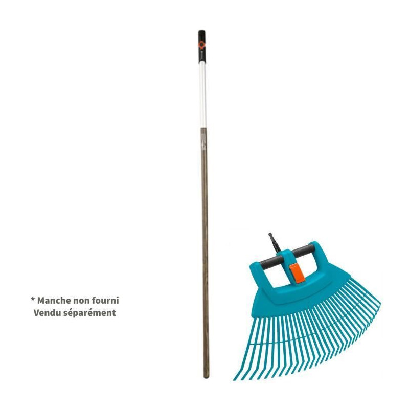 Gardena Garde A Gazon 2 in 1 XXL 77cm Combisystem - Reinforced plastic