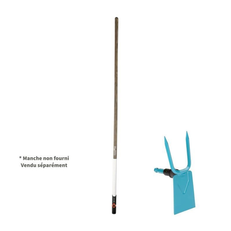 Gardena Serfouette 7.5cm Combisystem - Stainless steel - Adapted tool