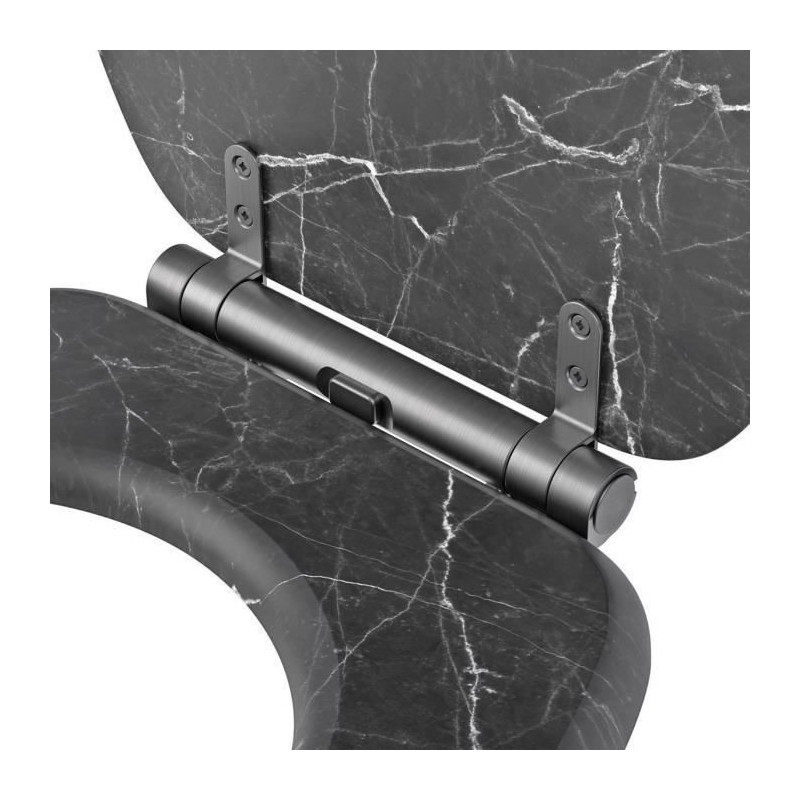 Black marble flap - MDF FSC