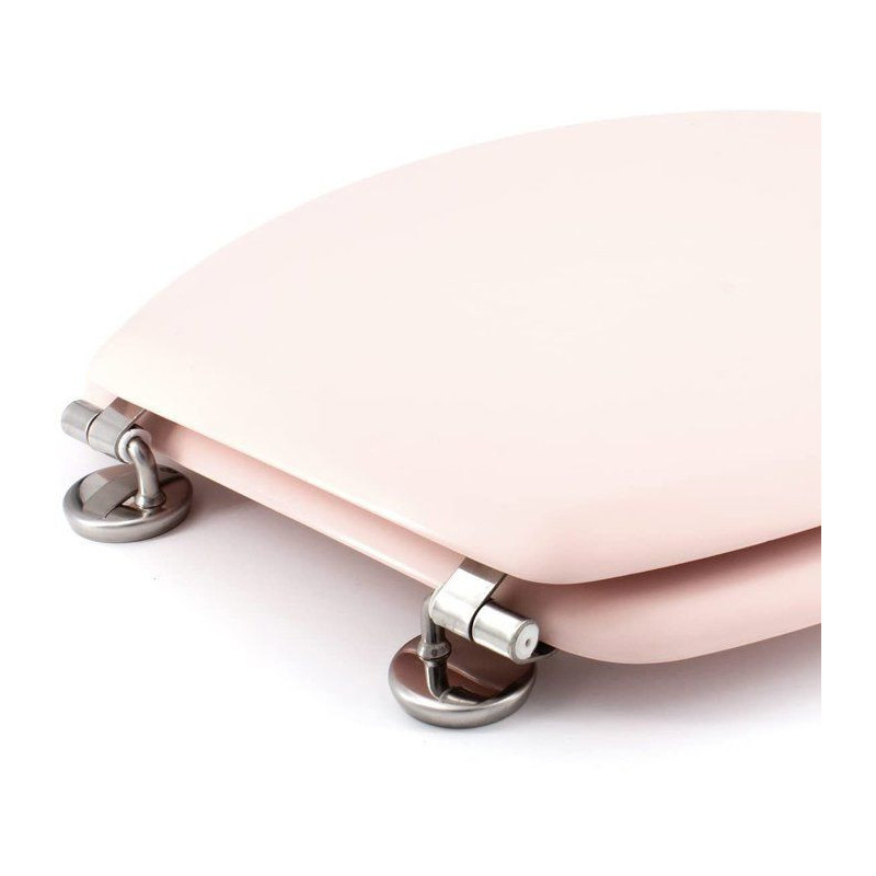GELCO DESIGN Toilet seat Dolce - Stainless steel hinges - Molded wood