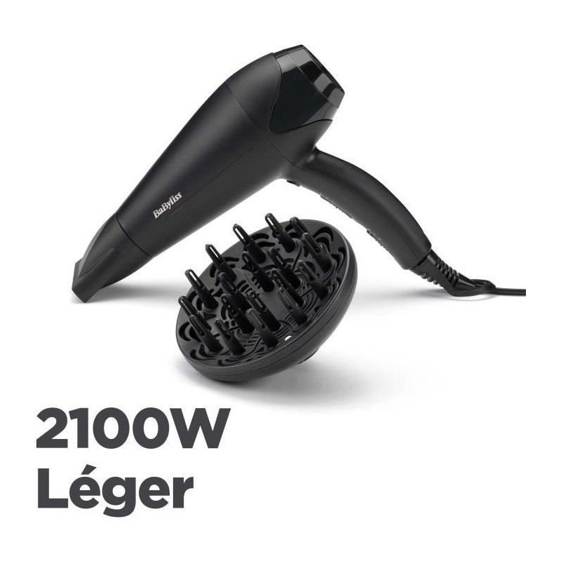 Power Dry Babyliss D563DE power dryer - 2100W - DC engine