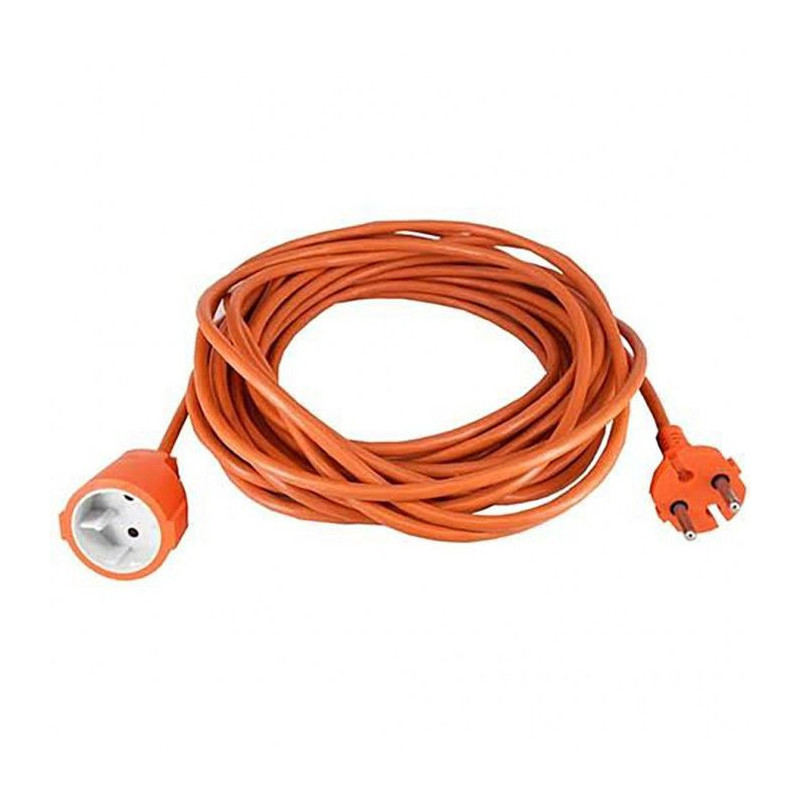 Extension cord - GENERIC - H05VVF 2x1.5 - 25 m - Orange - Outdoor use