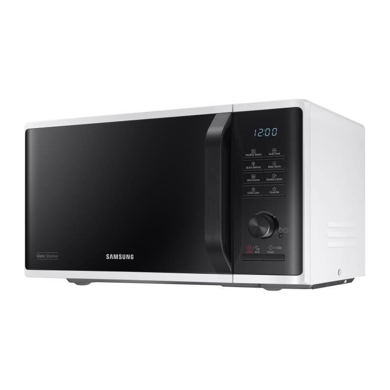 Solo microwave 23L - Samsung - MS23K3555EW - White - Electronic contro