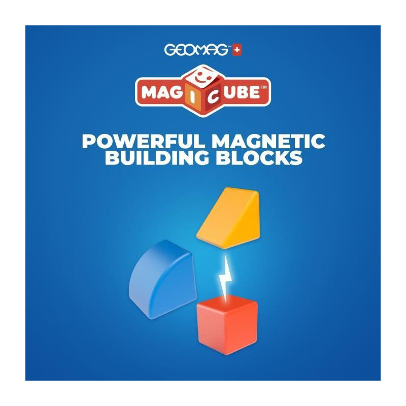 Magnetic Blocks - GEOMAG - Magicube 208 - 9 pieces - Various shapes -