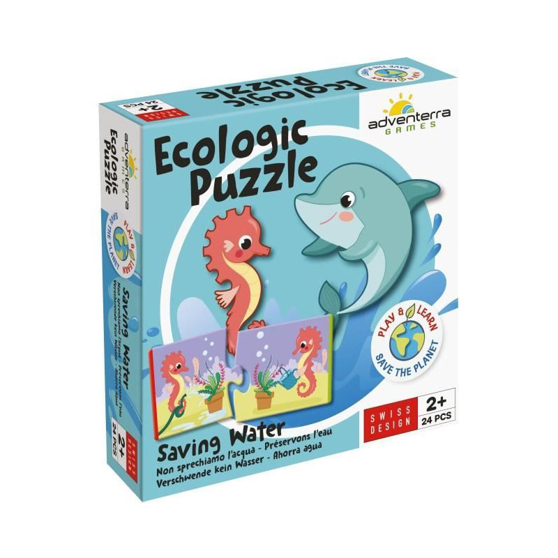 Educational Games - GEOMAG - Ecologic Puzzle Saving Water - Educationa