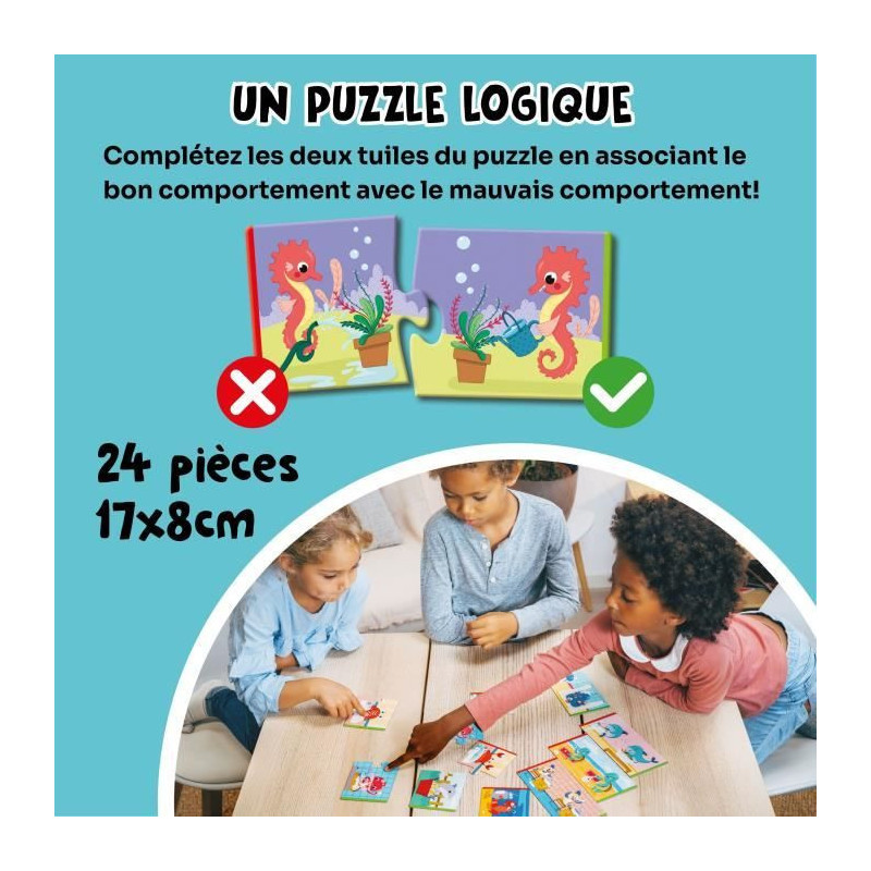 Educational Games - GEOMAG - Ecologic Puzzle Saving Water - Educationa
